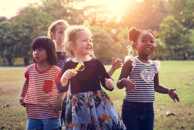 children outside